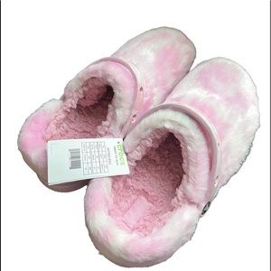 Crocs Unisex-Adult Men's and Women's Classic Fur Sure Clog | Fuzzy Slippers